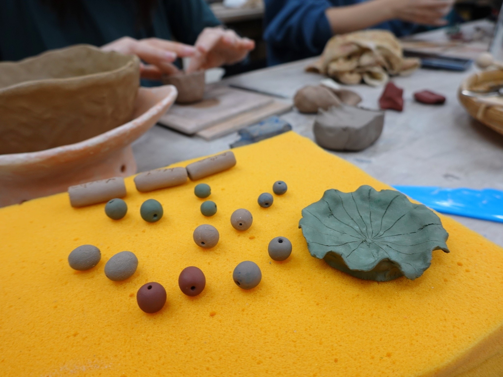 同學們製作的陶珠作品10