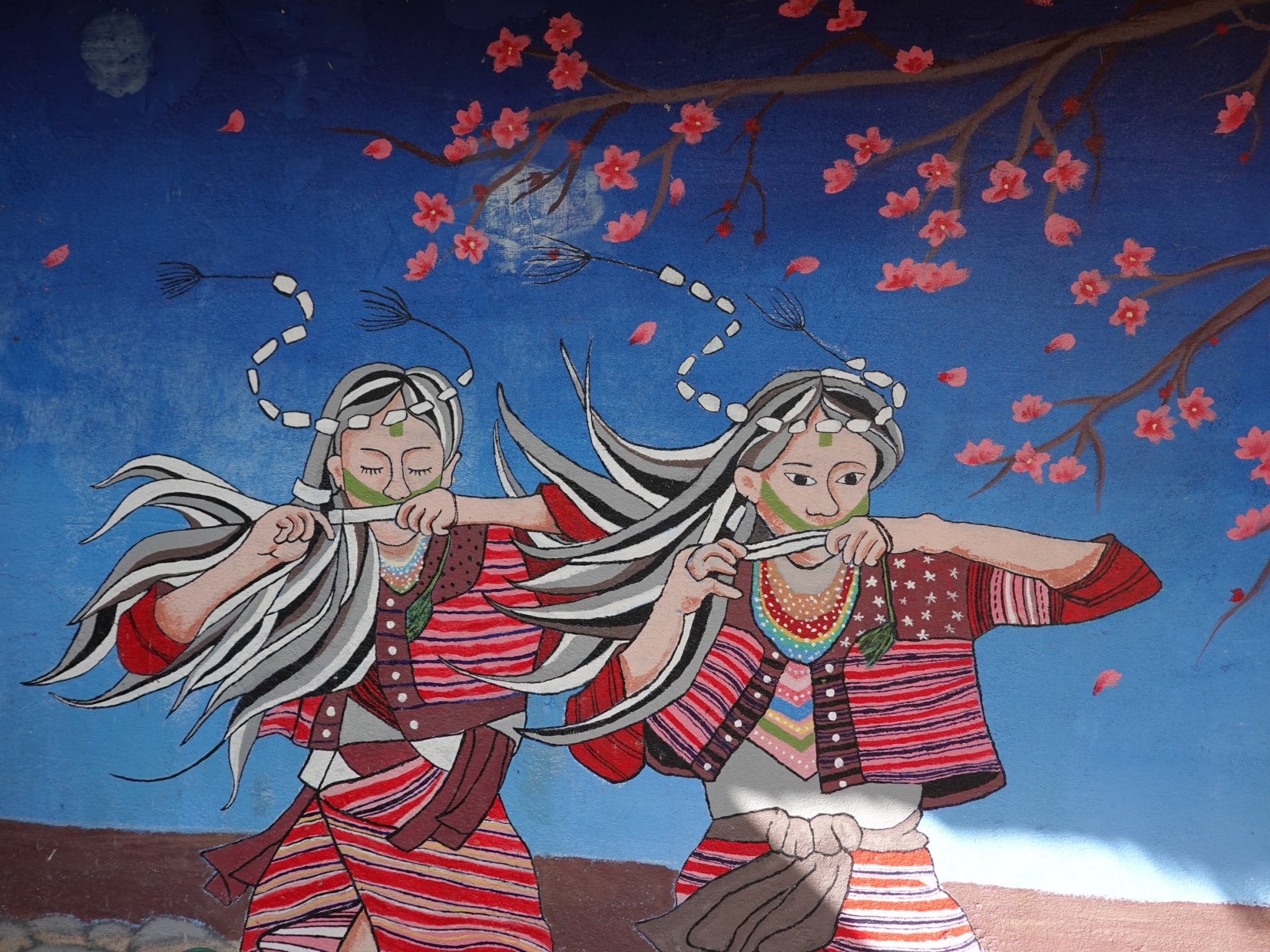 立德拉楠民族之壁畫3